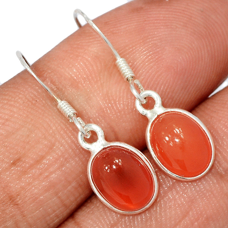 1.1" Carnelian Earrings - CRNE833