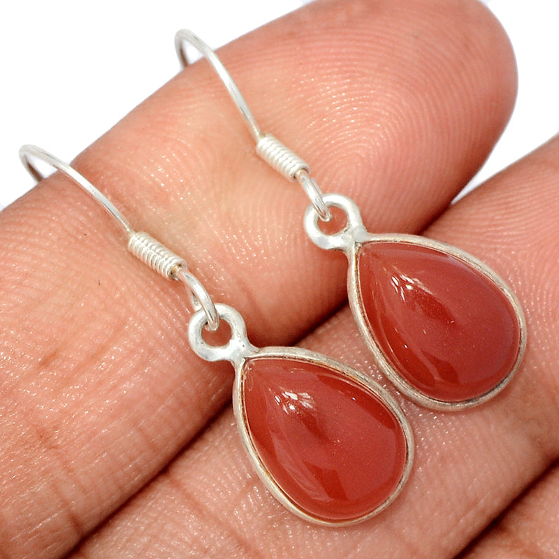 1.2" Carnelian Earrings - CRNE834