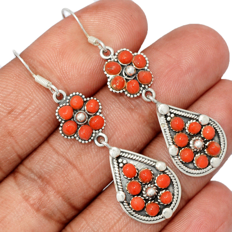 2" Carnelian Earrings - CRNE852