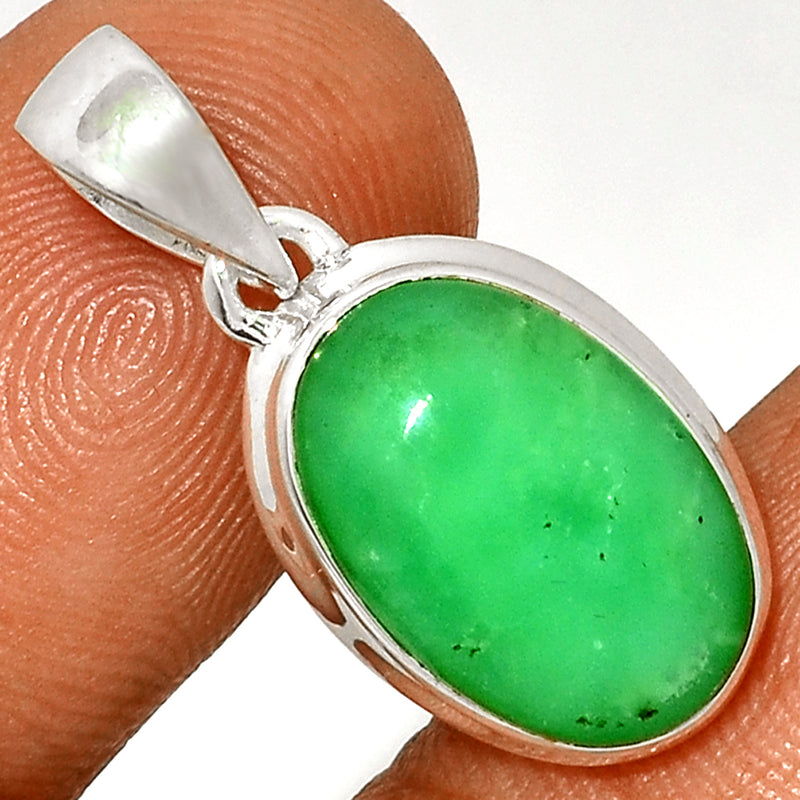 1.1" Chrysoprase Pendants - CRPP575