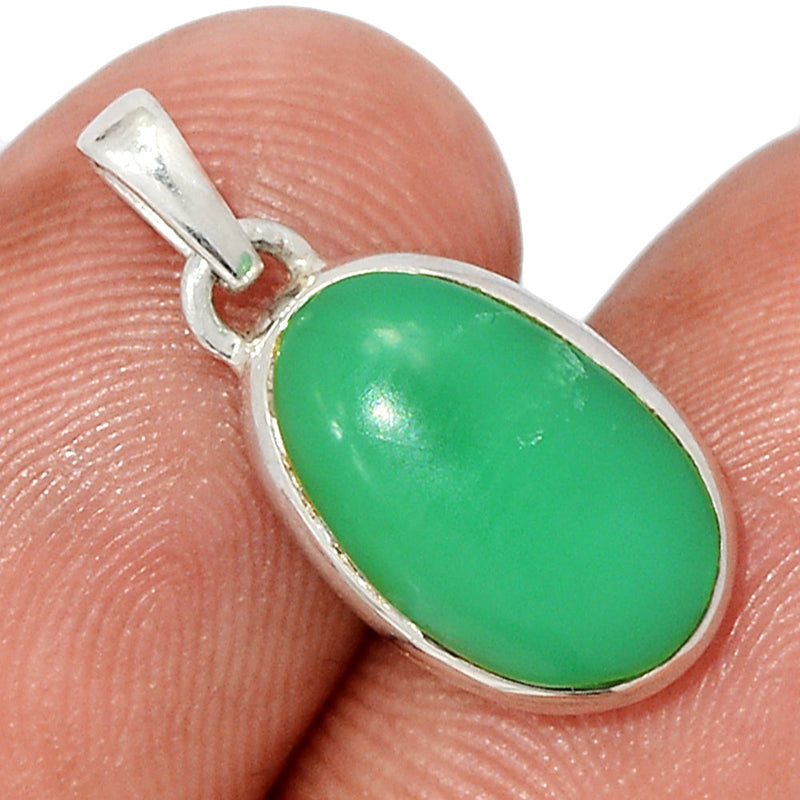 0.8" Chrysoprase Pendants - CRPP764