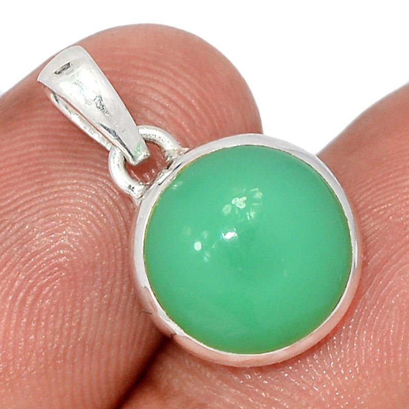 0.8" Chrysoprase Pendants - CRPP786