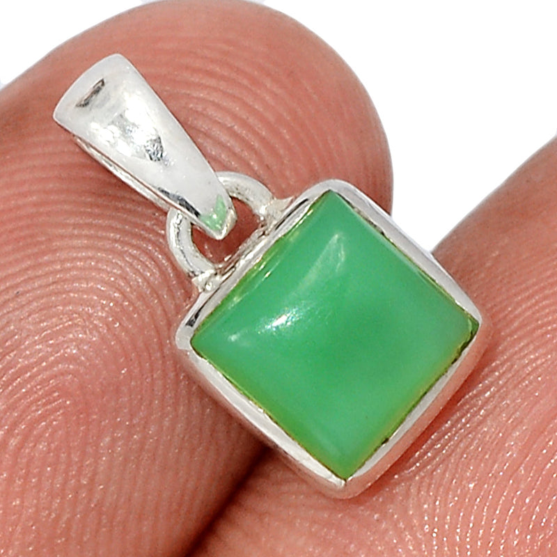 0.6" Chrysoprase Pendants - CRPP802