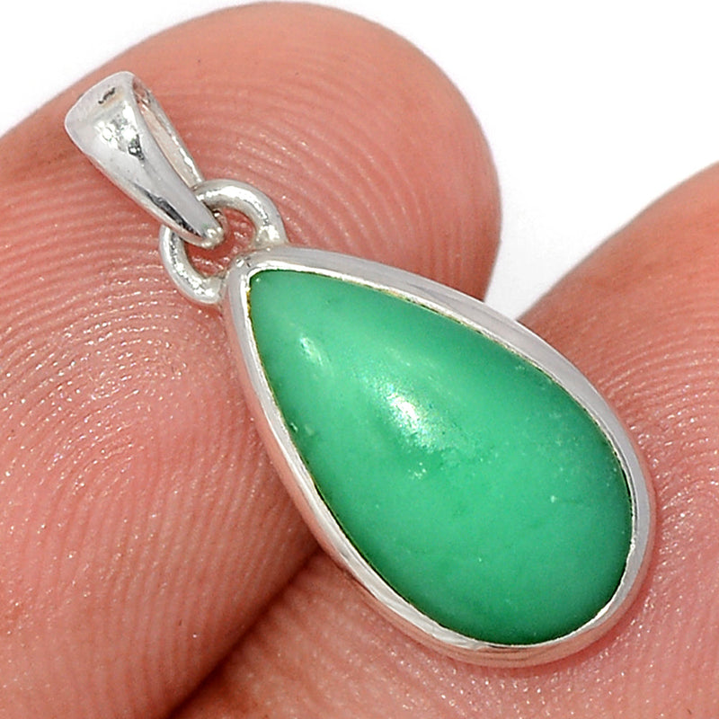 0.8" Chrysoprase Pendants - CRPP829