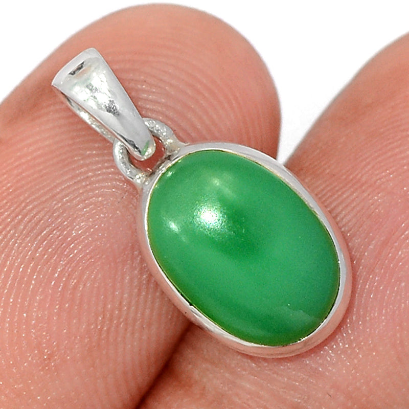 0.8" Chrysoprase Pendants - CRPP848