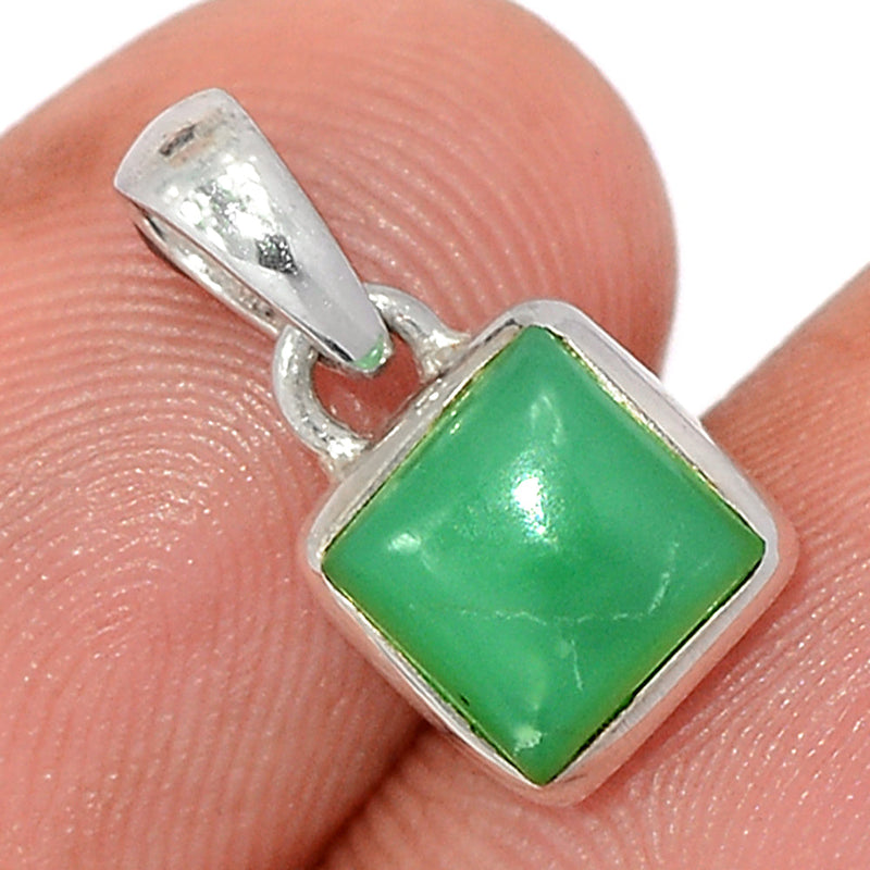 0.6" Chrysoprase Pendants - CRPP854