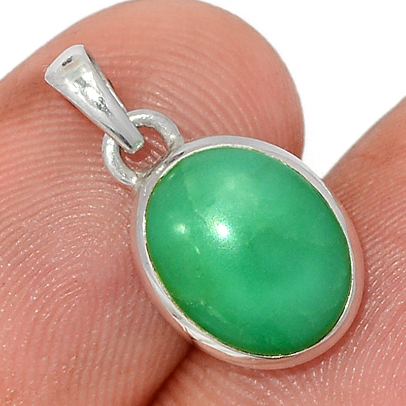 0.7" Chrysoprase Pendants - CRPP863