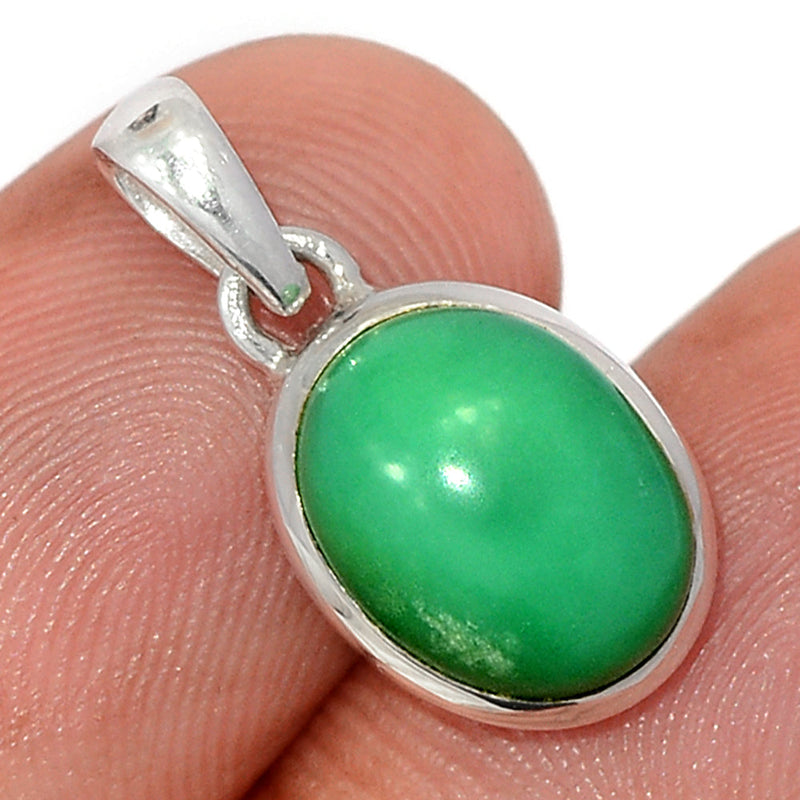 0.8" Chrysoprase Pendants - CRPP865