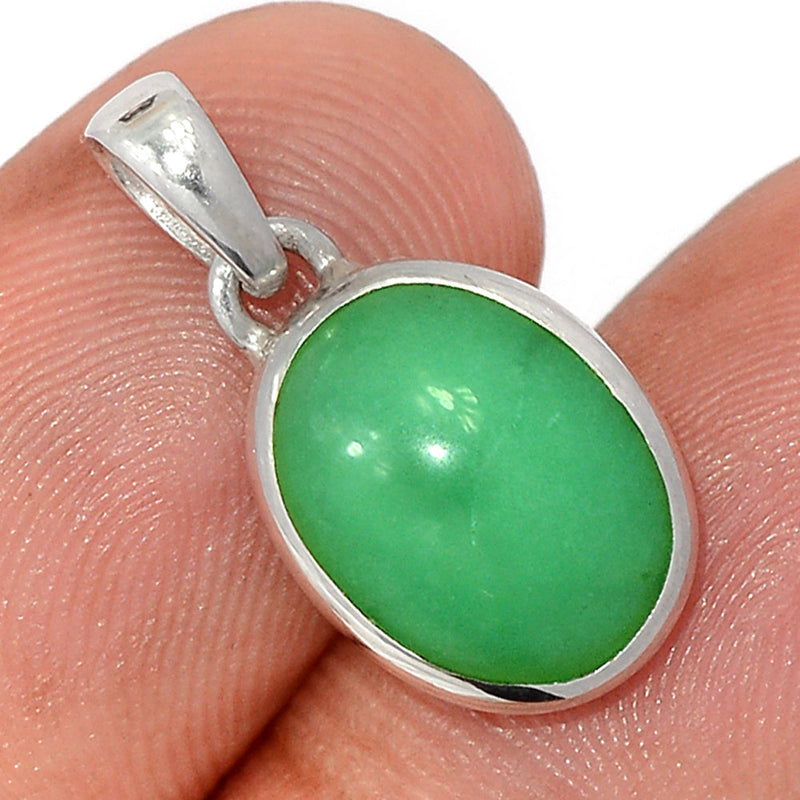 0.8" Chrysoprase Pendants - CRPP876