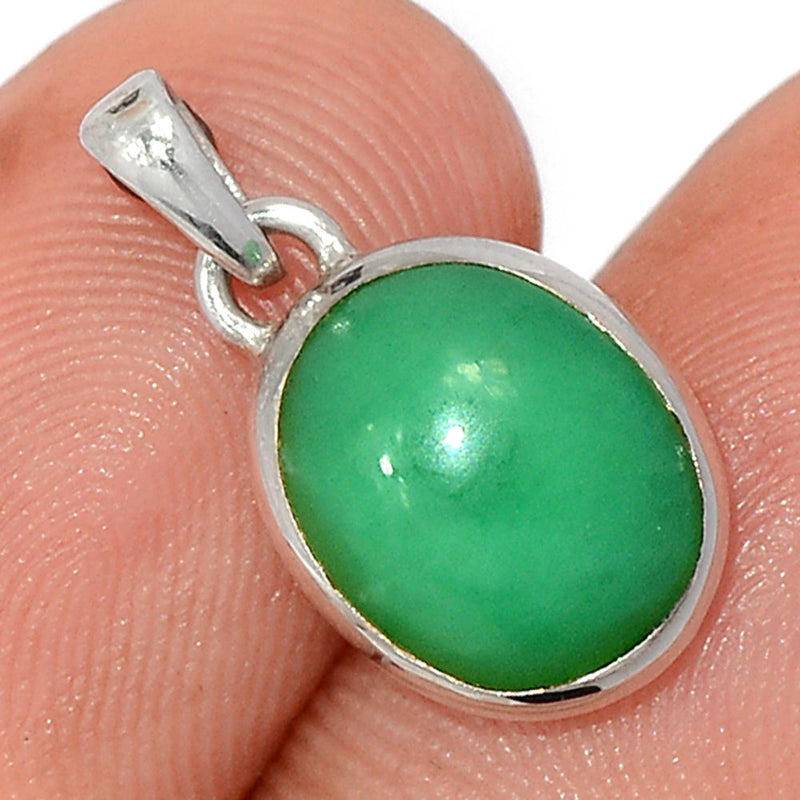 0.7" Chrysoprase Pendants - CRPP890