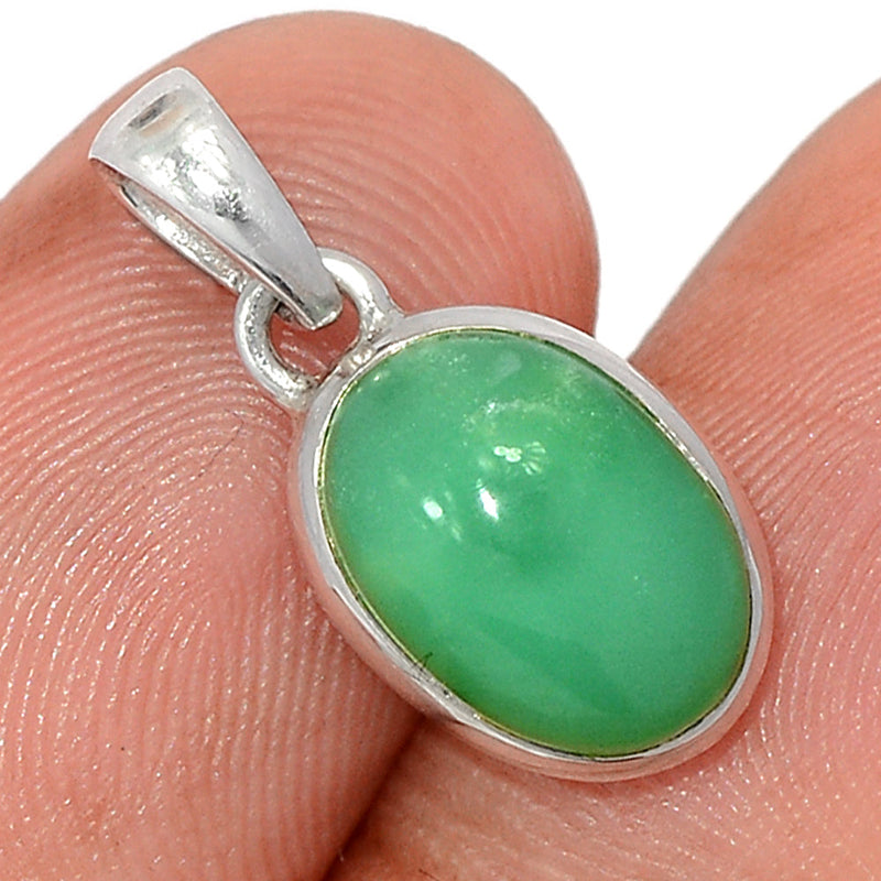 0.8" Chrysoprase Pendants - CRPP895