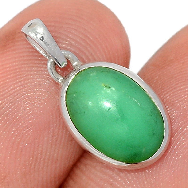 0.8" Chrysoprase Pendants - CRPP902