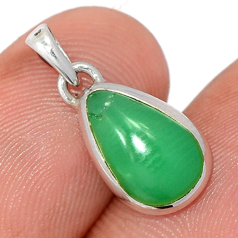 0.8" Chrysoprase Pendants - CRPP910