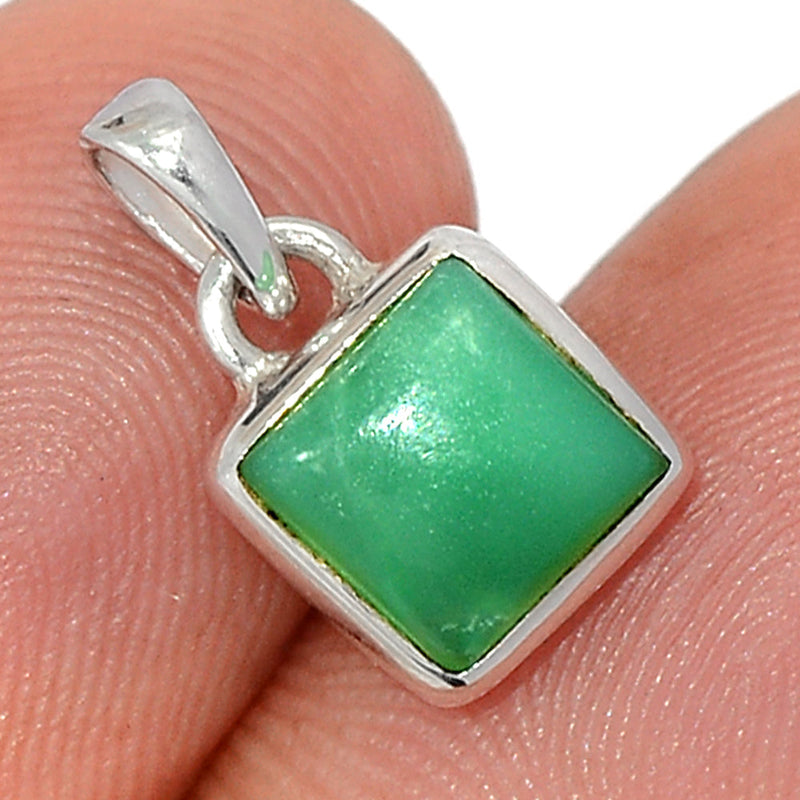 0.6" Chrysoprase Pendants - CRPP917