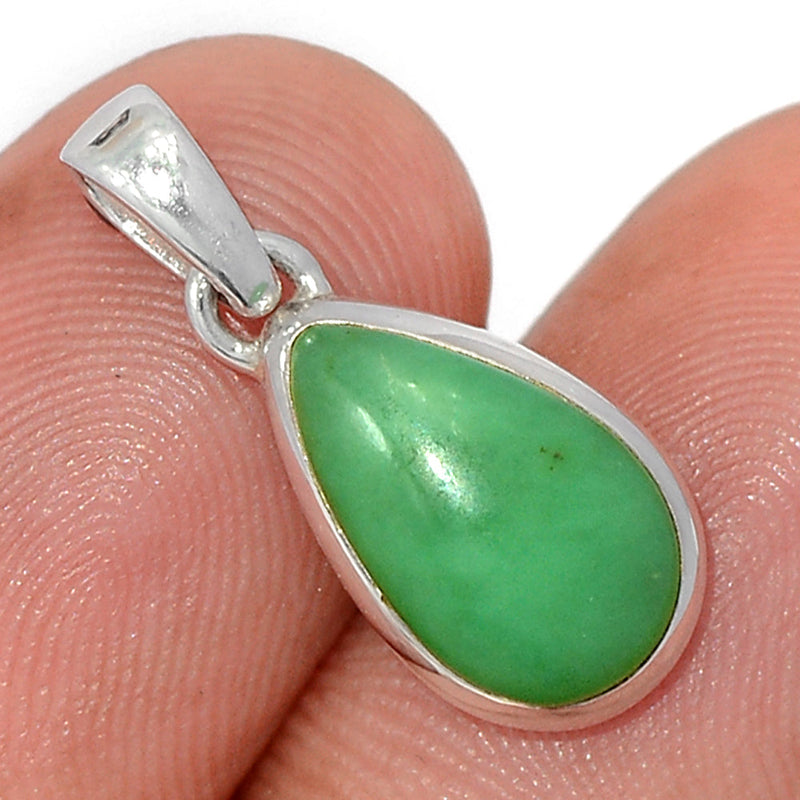 0.8" Chrysoprase Pendants - CRPP921