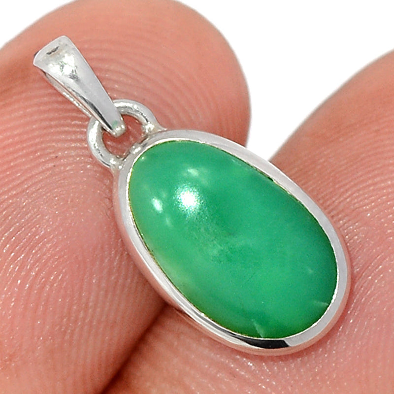 0.8" Chrysoprase Pendants - CRPP924