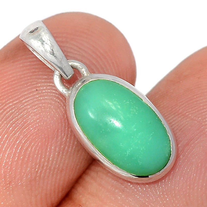 0.8" Chrysoprase Pendants - CRPP928