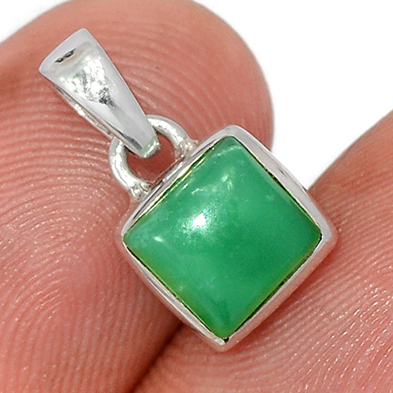 0.6" Chrysoprase Pendants - CRPP935