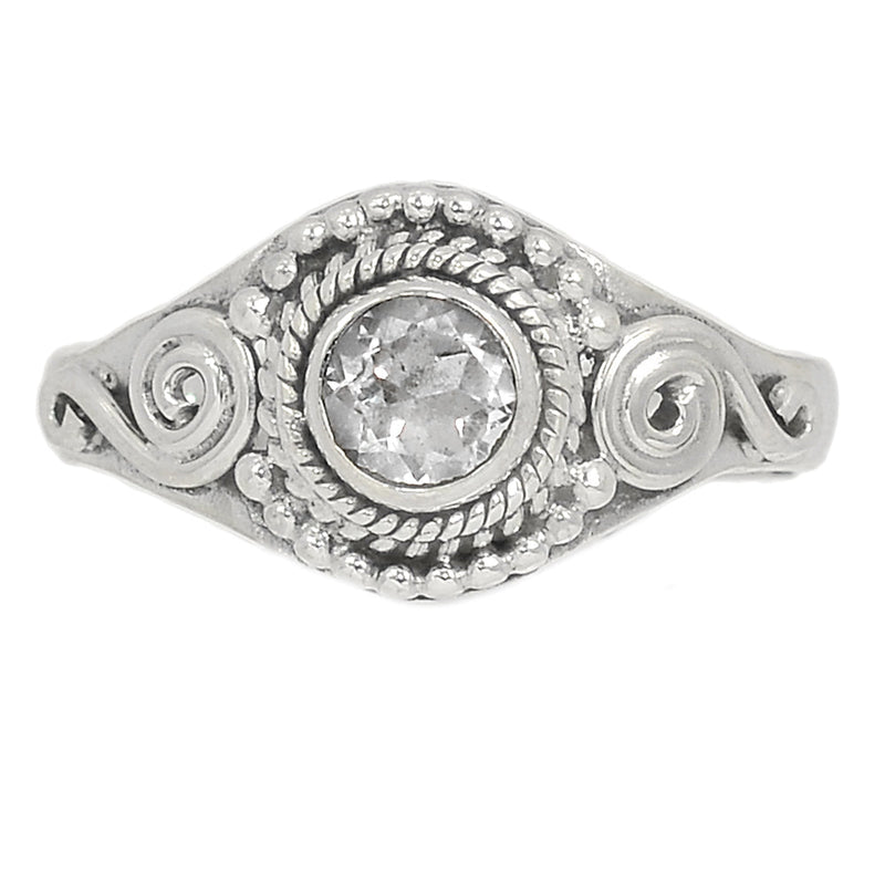 Small Filigree - Crystal Ring - CRYR1798