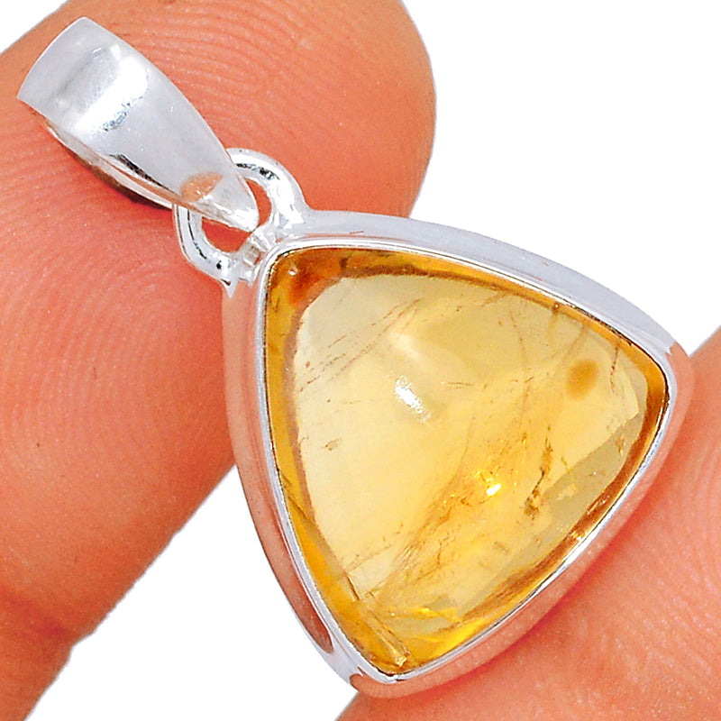 1" Citrine Cabochon Pendants - CTCP670