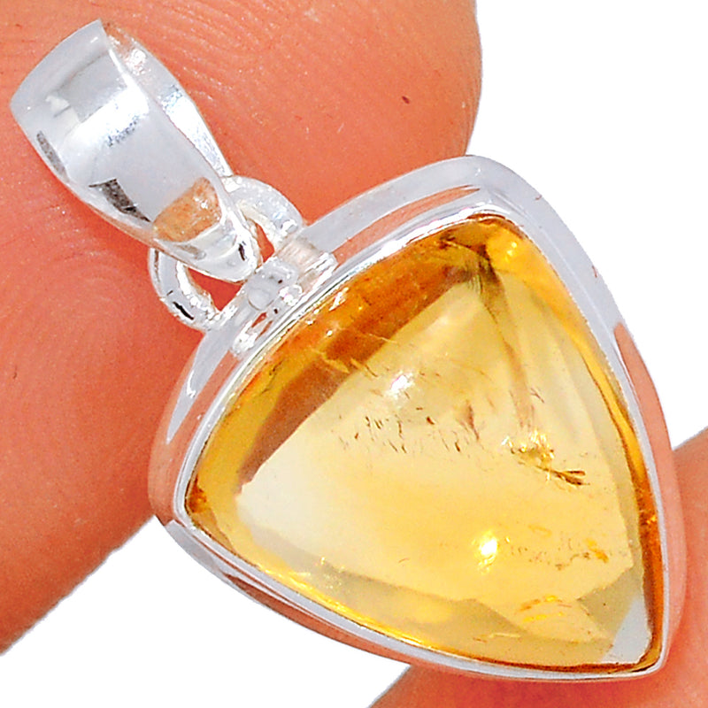 1" Citrine Cabochon Pendants - CTCP671