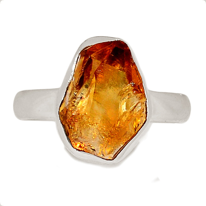 Citrine Rough Ring - CTRR1252