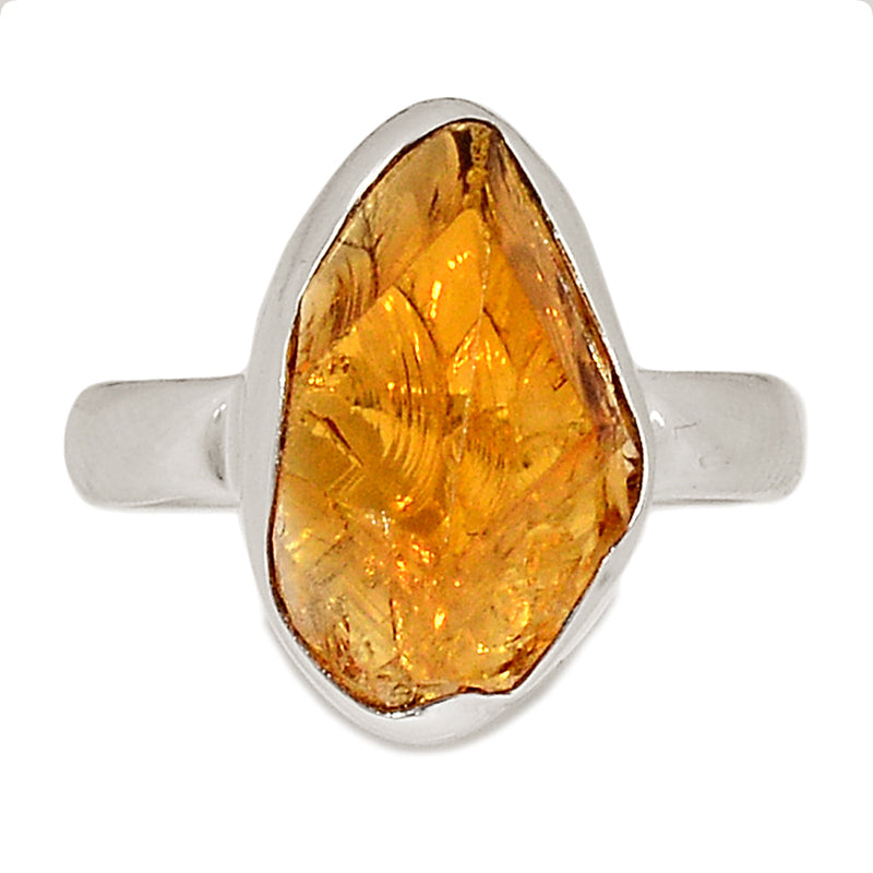 Citrine Rough Ring - CTRR1258