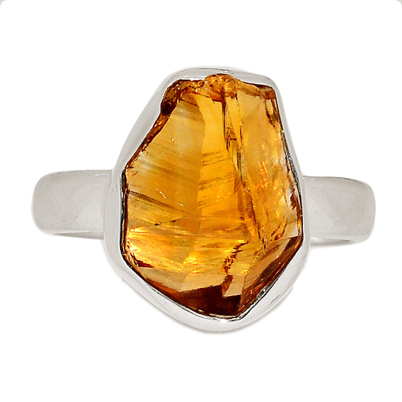 Citrine Rough Ring - CTRR1290