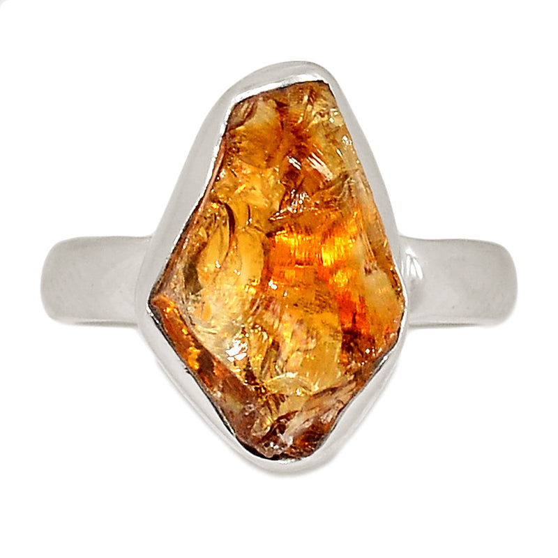 Citrine Rough Ring - CTRR1295