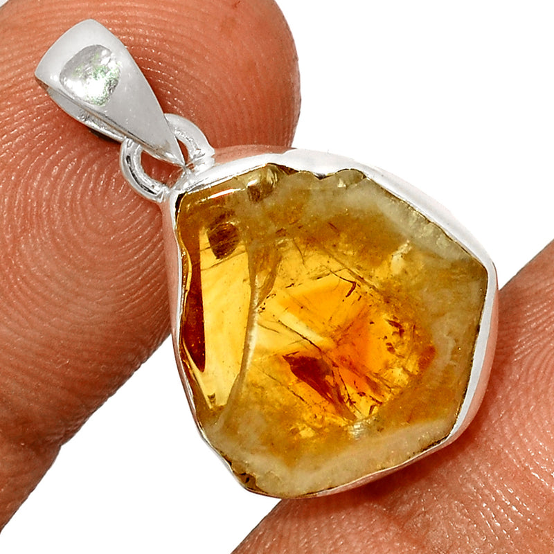 1.1" Citrine Stalactite Pendants - CTSP214