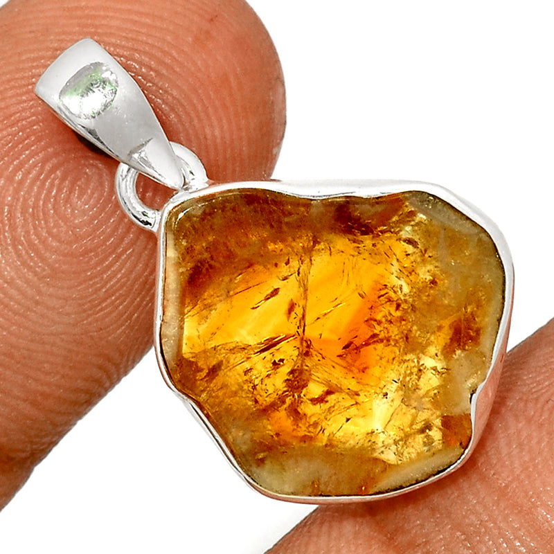 1.1" Citrine Stalactite Pendants - CTSP216