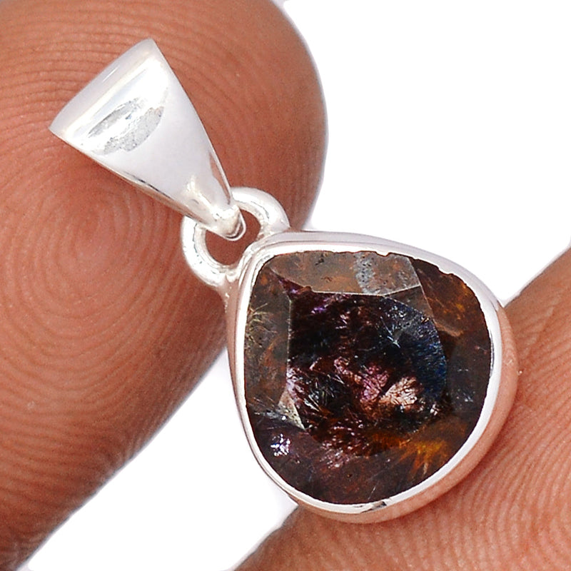 1" Cacoxenite Faceted Pendants - CXFP567