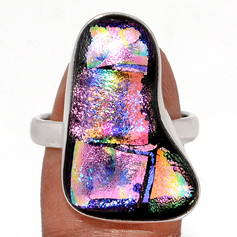 Dichroic Glass Ring - DICR792