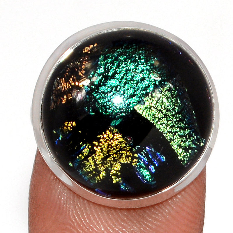 Dichroic Glass Ring - DICR793