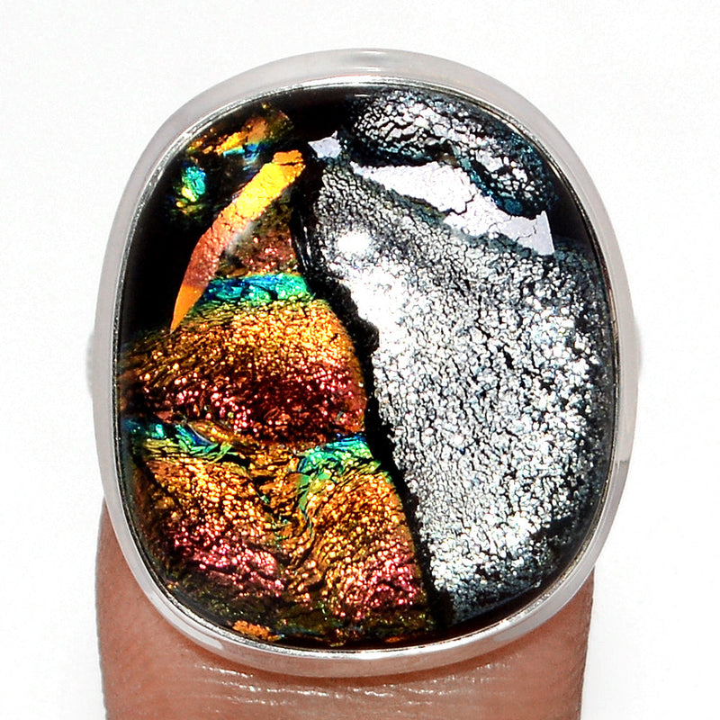 Dichroic Glass Ring - DICR794