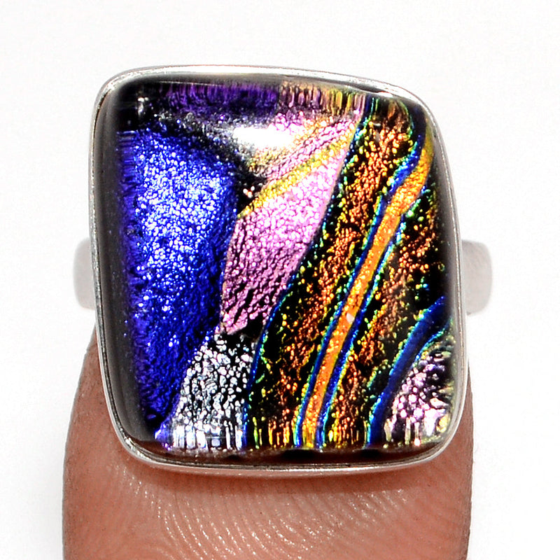 Dichroic Glass Ring - DICR800