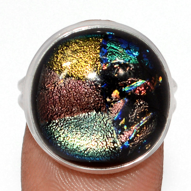 Dichroic Glass Ring - DICR801