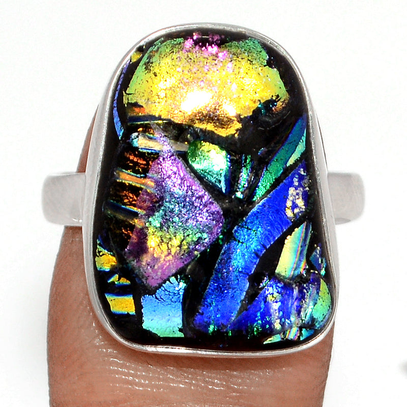 Dichroic Glass Ring - DICR803