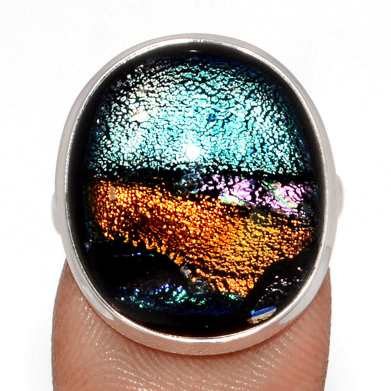 Dichroic Glass Ring - DICR809