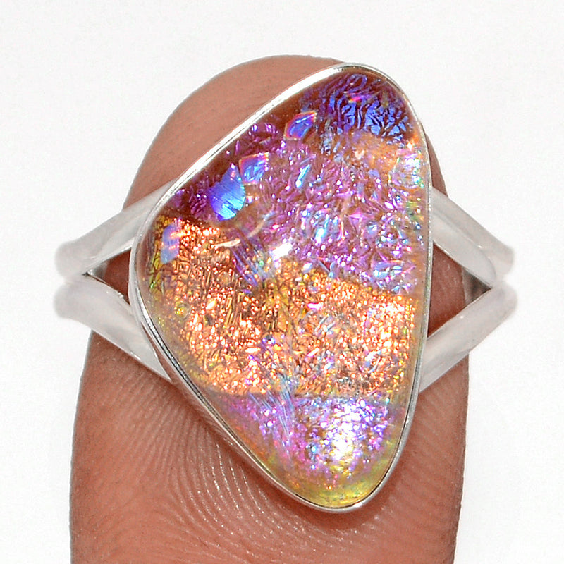 Dichroic Glass Ring - DICR814