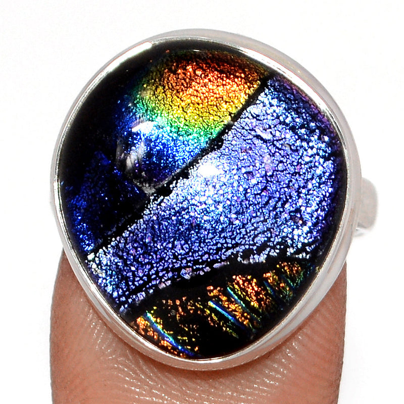 Dichroic Glass Ring - DICR817