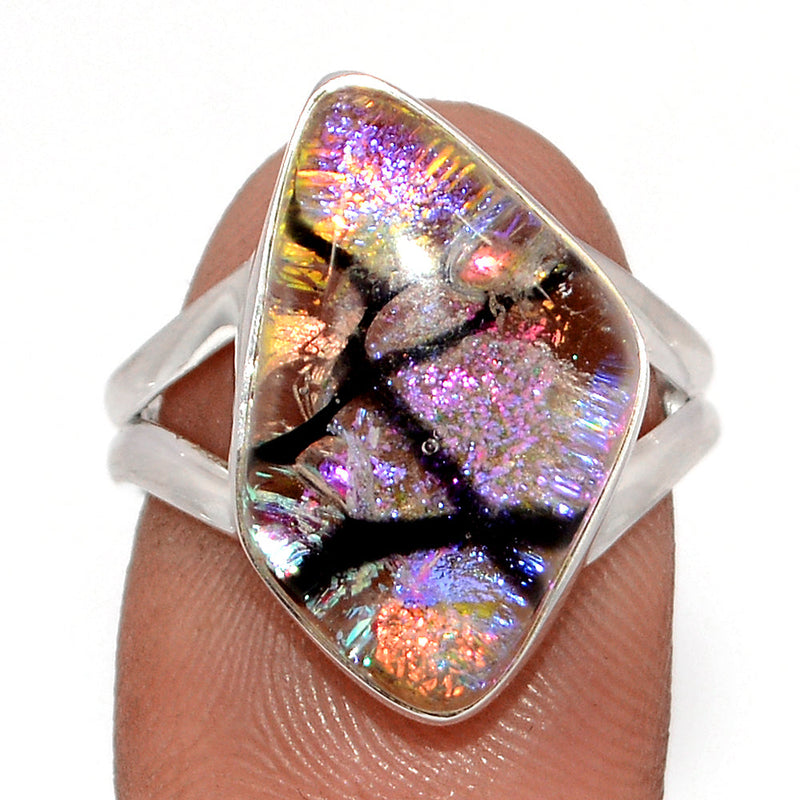 Dichroic Glass Ring - DICR819