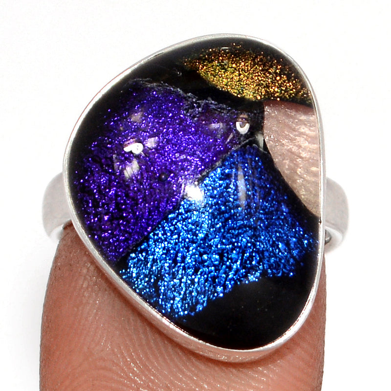 Dichroic Glass Ring - DICR820