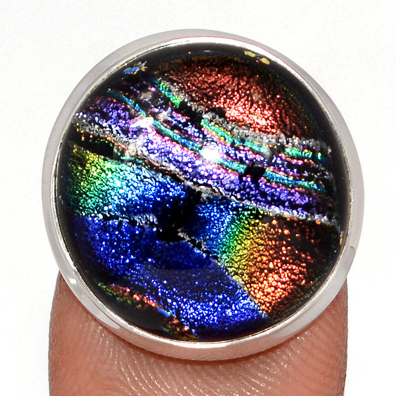 Dichroic Glass Ring - DICR824