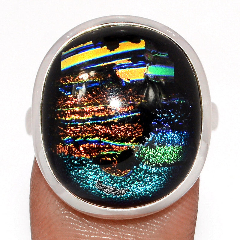 Dichroic Glass Ring - DICR827