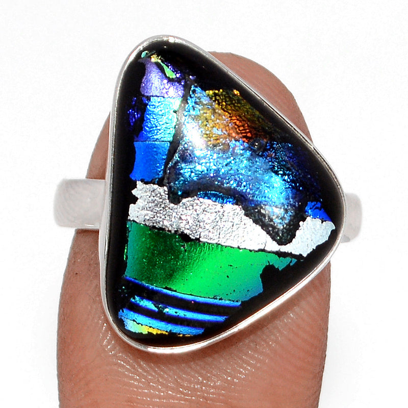 Dichroic Glass Ring - DICR829