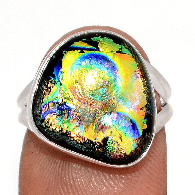 Dichroic Glass Ring - DICR830