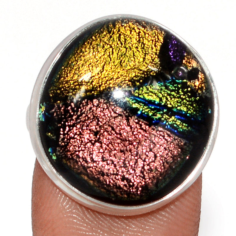 Dichroic Glass Ring - DICR834