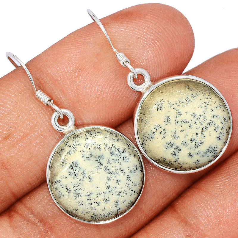 1.3" Dendrite Opal Earrings - DROE1928