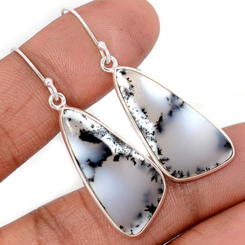 1.8" Dendrite Opal Earrings - DROE1952